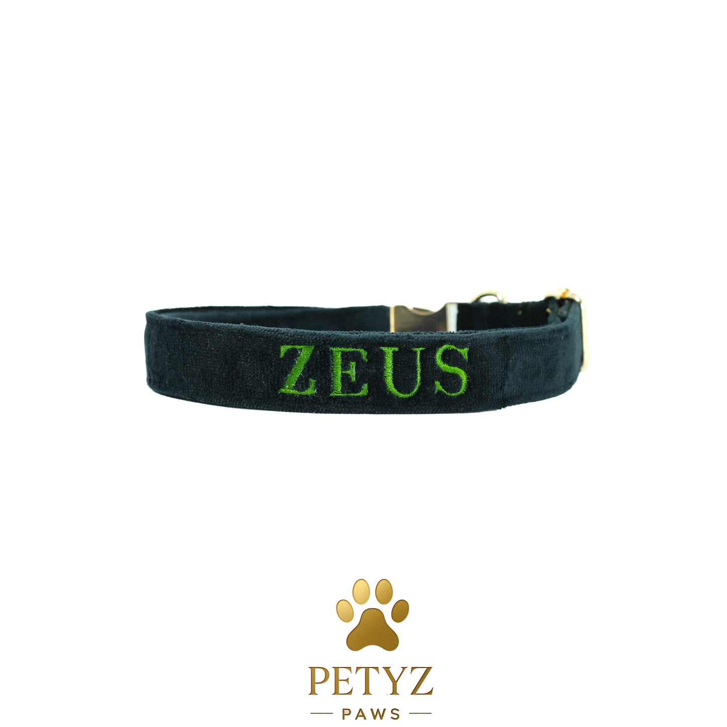 Personalized Embroidered Dog Collar