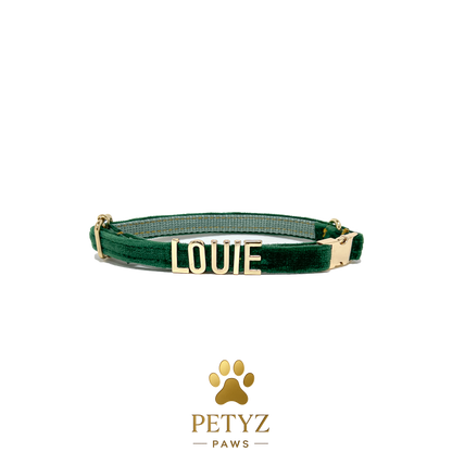 Wholesale Metal Letter Cat Collar