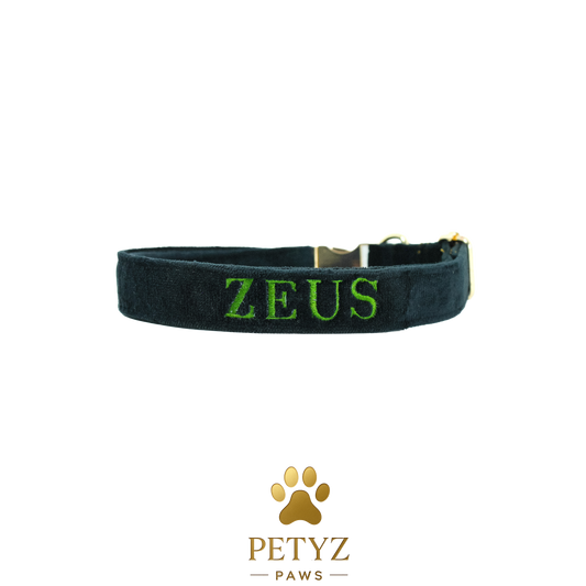 Personalized Embroidered Dog Collar