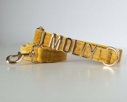 PetyzPaws Personalized Velvet Dog Collar for Pets - PetyzPaws